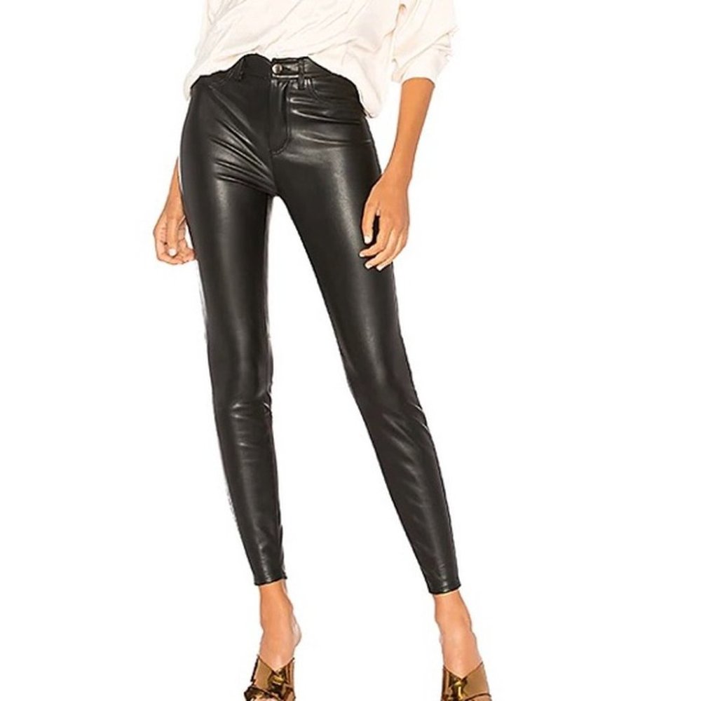 Free People Leather Pants